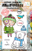 AALL and Create - A7 Stamp Set - Winter Is Magic