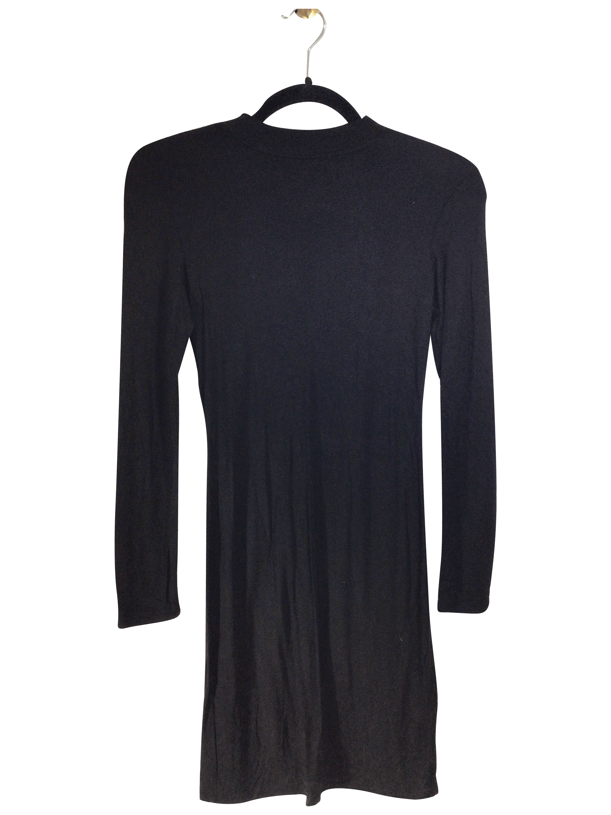 SHEIN Women Shirt Dresses Regular fit in Black - XS