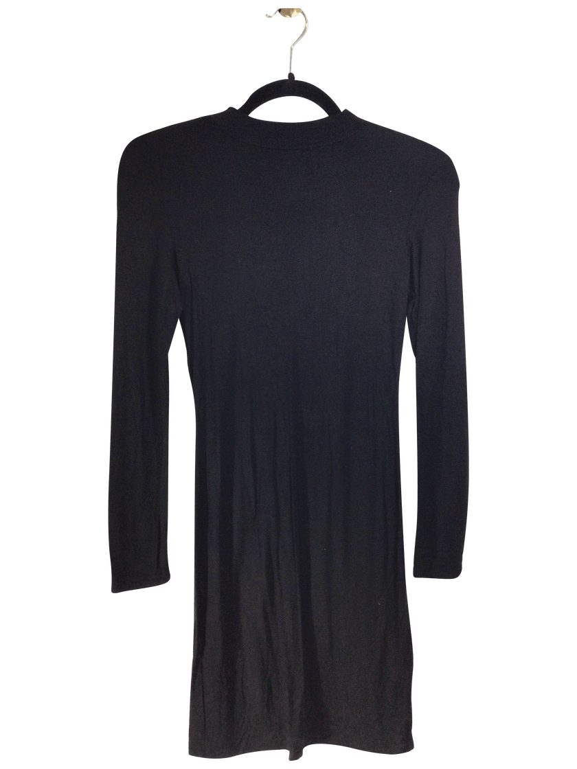 SHEIN Women Shirt Dresses Regular fit in Black - XS