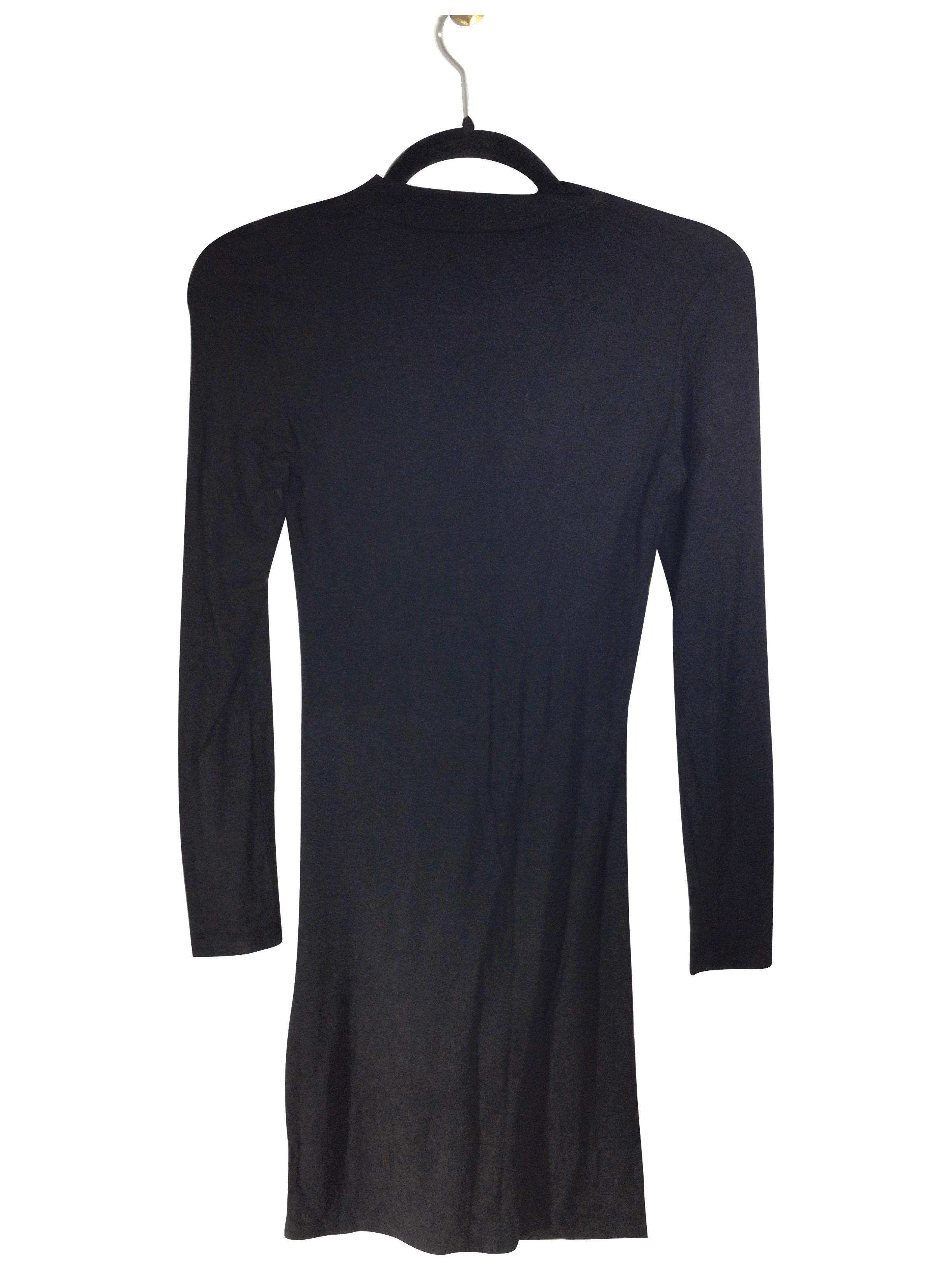 SHEIN Women Shirt Dresses Regular fit in Black - XS