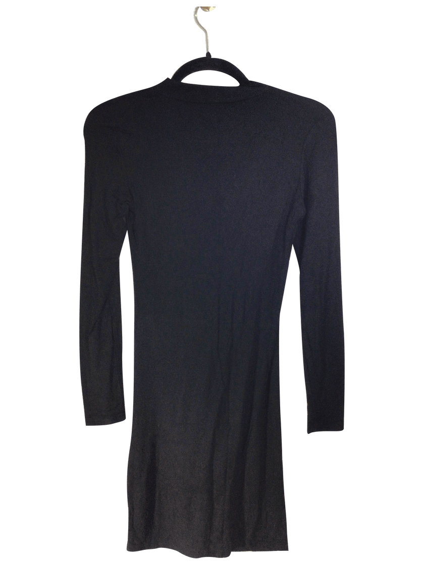SHEIN Women Shirt Dresses Regular fit in Black - XS