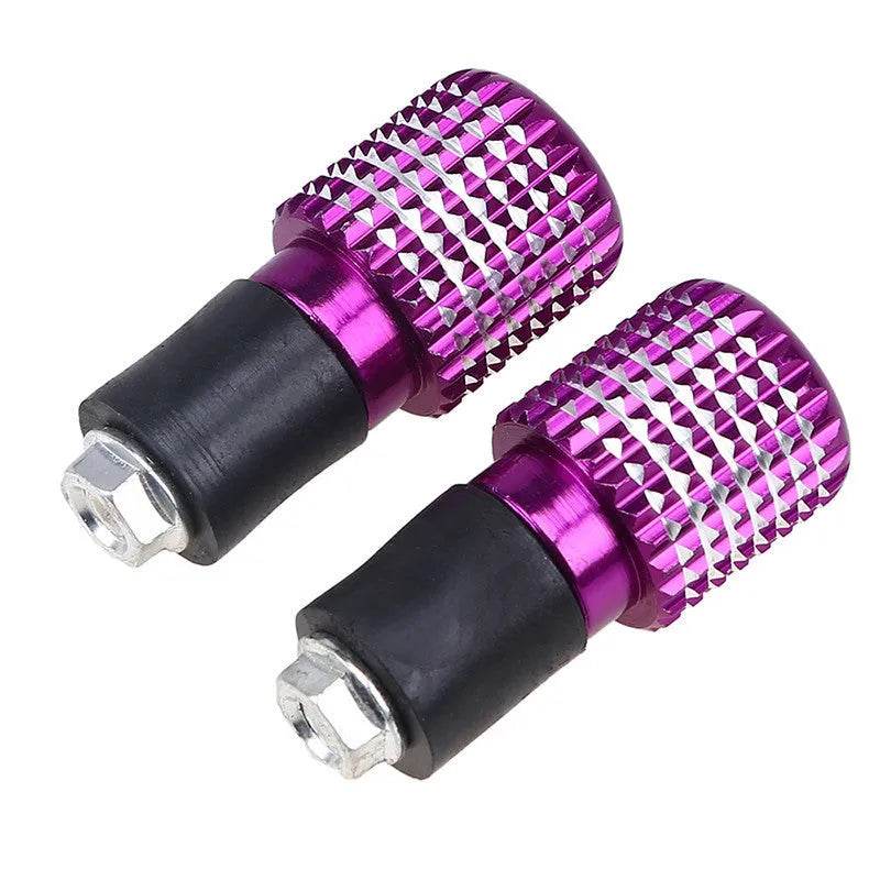 Motorcycle handlebar end cap grip cap
