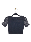 H&M Women Crop Tops Regular fit in Black - 2