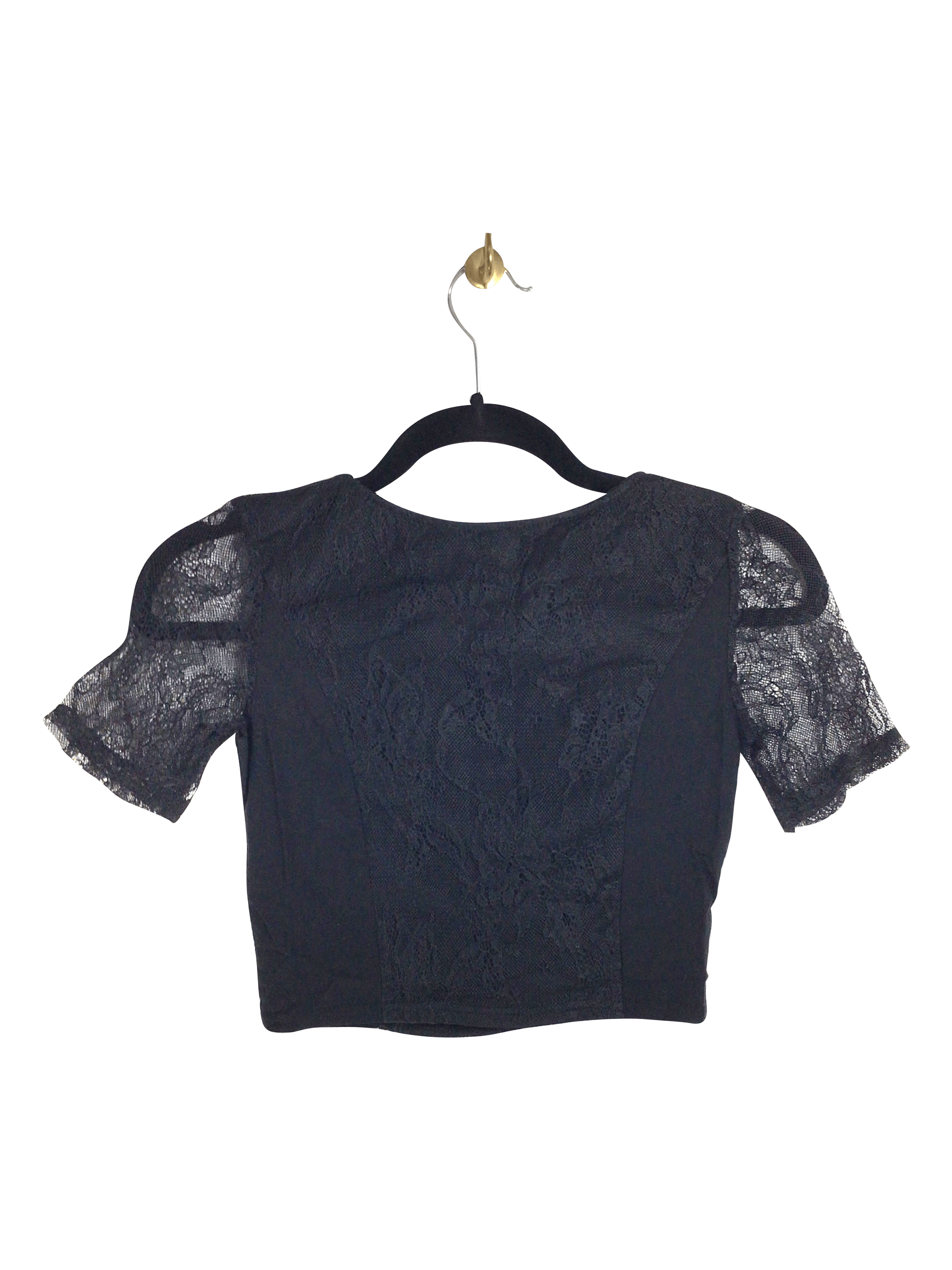H&M Women Crop Tops Regular fit in Black - 2