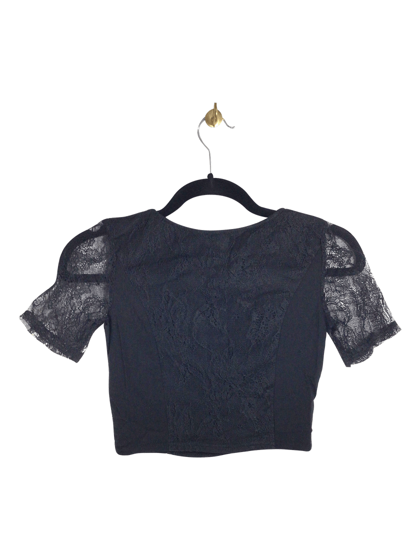 H&M Women Crop Tops Regular fit in Black - 2