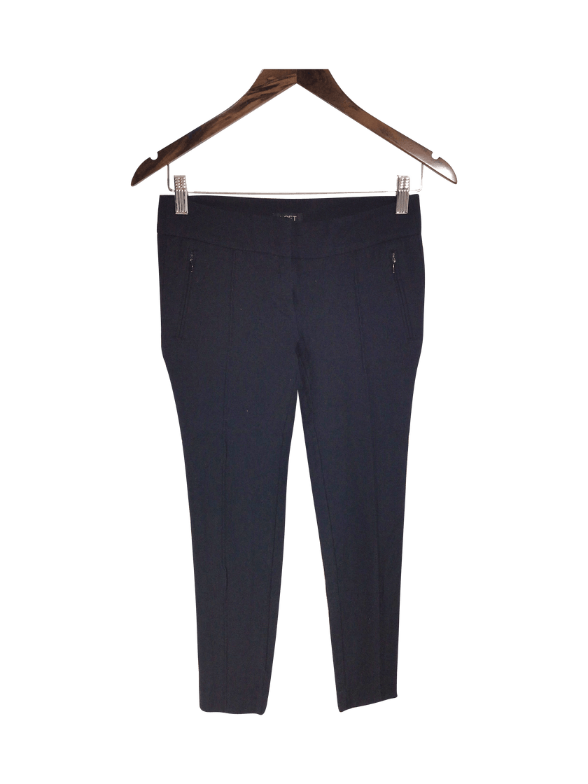 LOFT Women Work Pants Regular fit in Black - 0