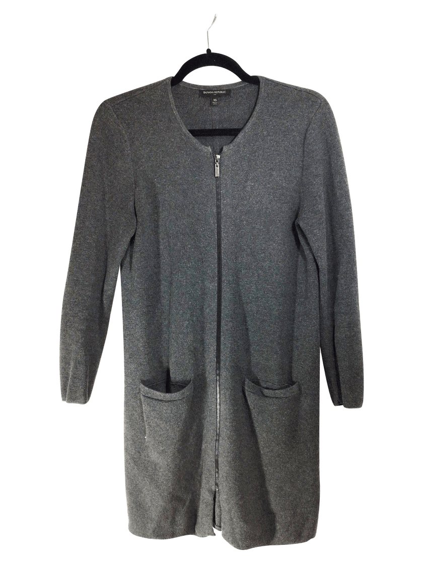BANANA REPUBLIC Women Shirt Dresses Regular fit in Gray - XS