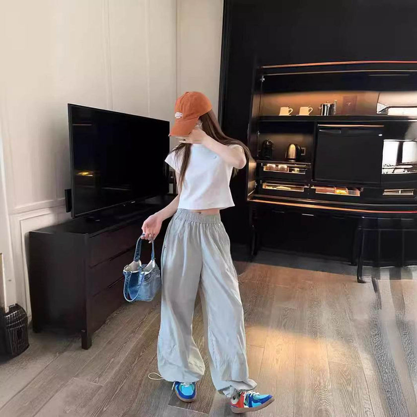 Casual Fashion Oversized Baggy Workwear Pant for women