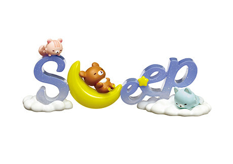 Rilakkuma Words (1 Random Box) (Re-ment Blind Box)