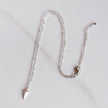 CLAIRE, Dainty Minimalist Geometric Everyday Necklace