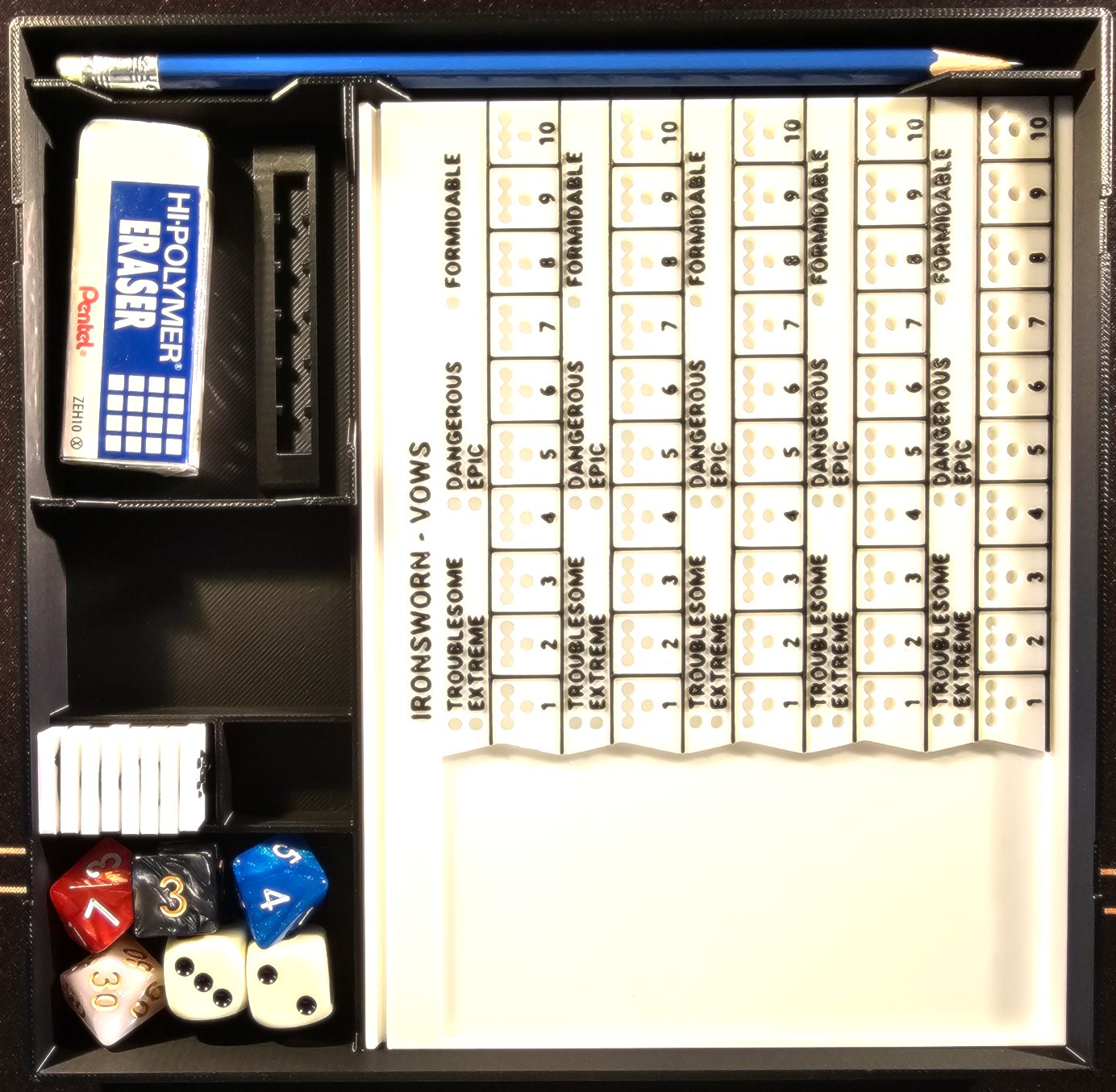 IronSworn Player Dashboard Deluxe