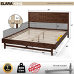 Elara Solid Wood Bed Frame