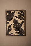 ÉBÈNE NATUREL, CADRE VINTAGE BRONZE
