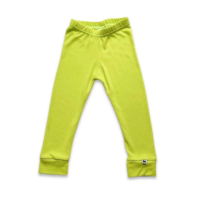 Baby Bamboo Leggings | Leaf Green