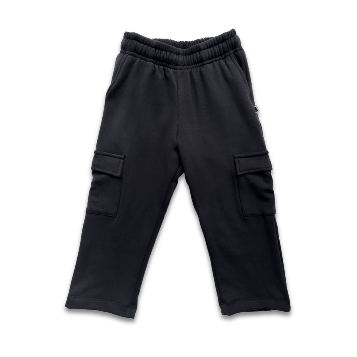 Kids' Bamboo Fleece Cargo Pants | Sage