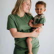 Adult Unisex Bamboo T-Shirt | Leaf Green