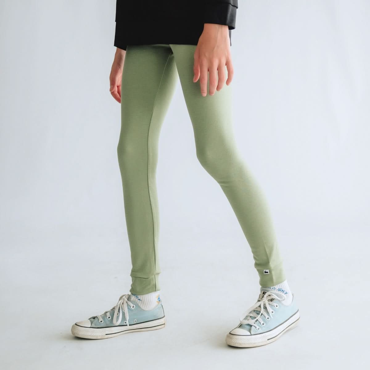 Youth Bamboo Leggings | Batty Twilight