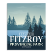 Fitzroy Provincial Park 'Explored' Poster, Canada Parks
