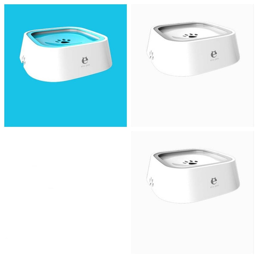 Cat Dog Water Bowl Anti Splash Design
