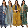 Muslim Saudi Dubai Evening Gown Embroidered Robe