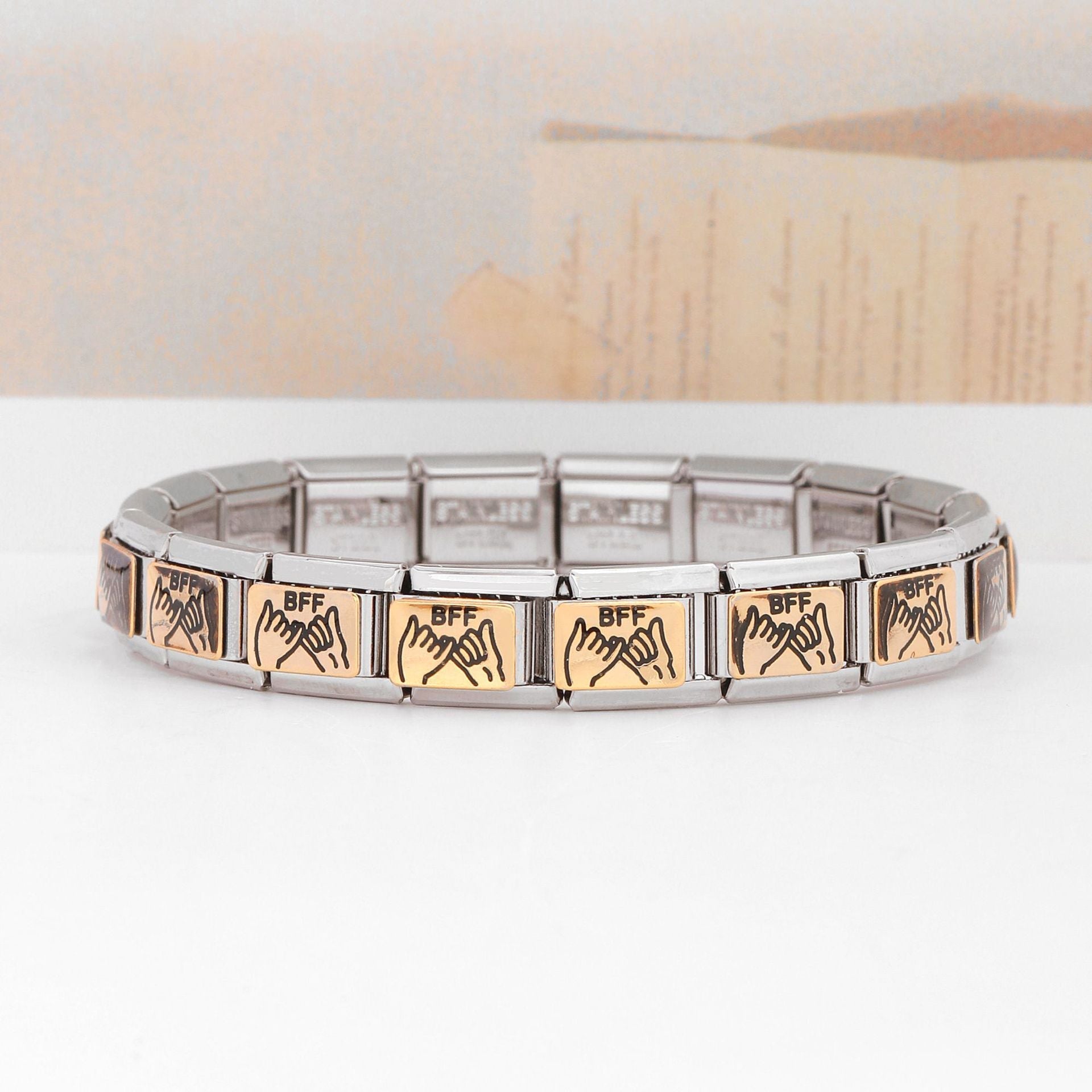 Stainless Steel Fashion Bracelet – Girls Friendship & Love Charm Bracelets in 20 Styles