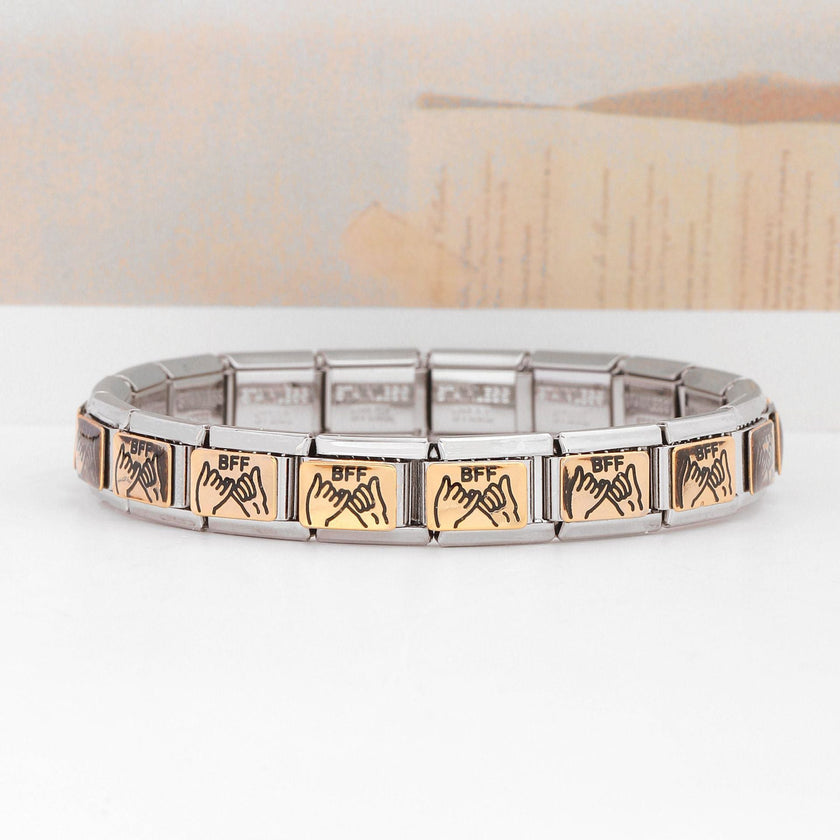 Stainless Steel Fashion Bracelet – Girls Friendship & Love Charm Bracelets in 20 Styles
