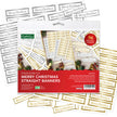 Foiled Merry Christmas Straight Banners Selection, Pack of 4