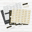 Foiled Relatives Banners Selection, 96 Sentiments