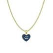 12 Constellation Women's Personalized Heart shaped Clavicle Chain Fashion Necklaces
