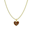 12 Constellation Women's Personalized Heart shaped Clavicle Chain Fashion Necklaces