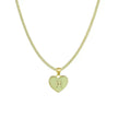 12 Constellation Women's Personalized Heart shaped Clavicle Chain Fashion Necklaces