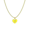 12 Constellation Women's Personalized Heart shaped Clavicle Chain Fashion Necklaces