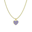 12 Constellation Women's Personalized Heart shaped Clavicle Chain Fashion Necklaces