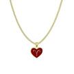 12 Constellation Women's Personalized Heart shaped Clavicle Chain Fashion Necklaces