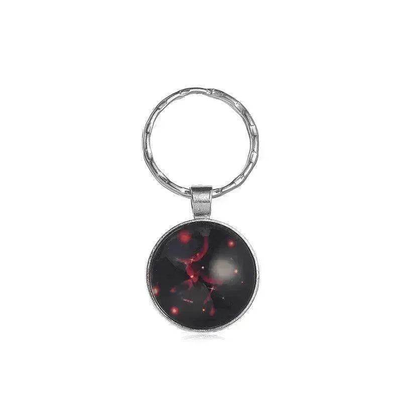 12 constellation keychain
