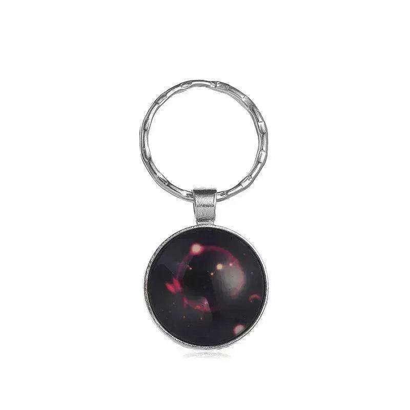 12 constellation keychain