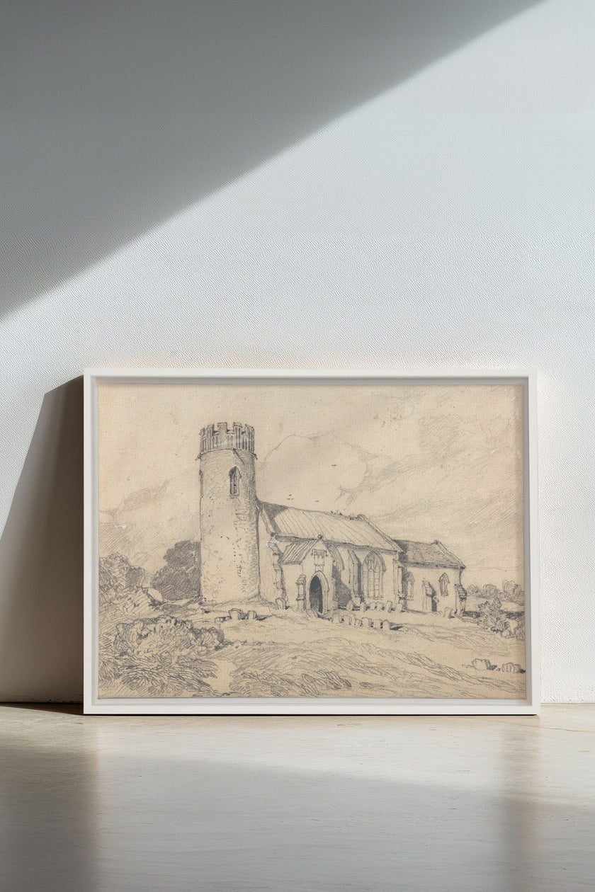TOUR SOLITAIRE, Oeuvre sur toile étirée