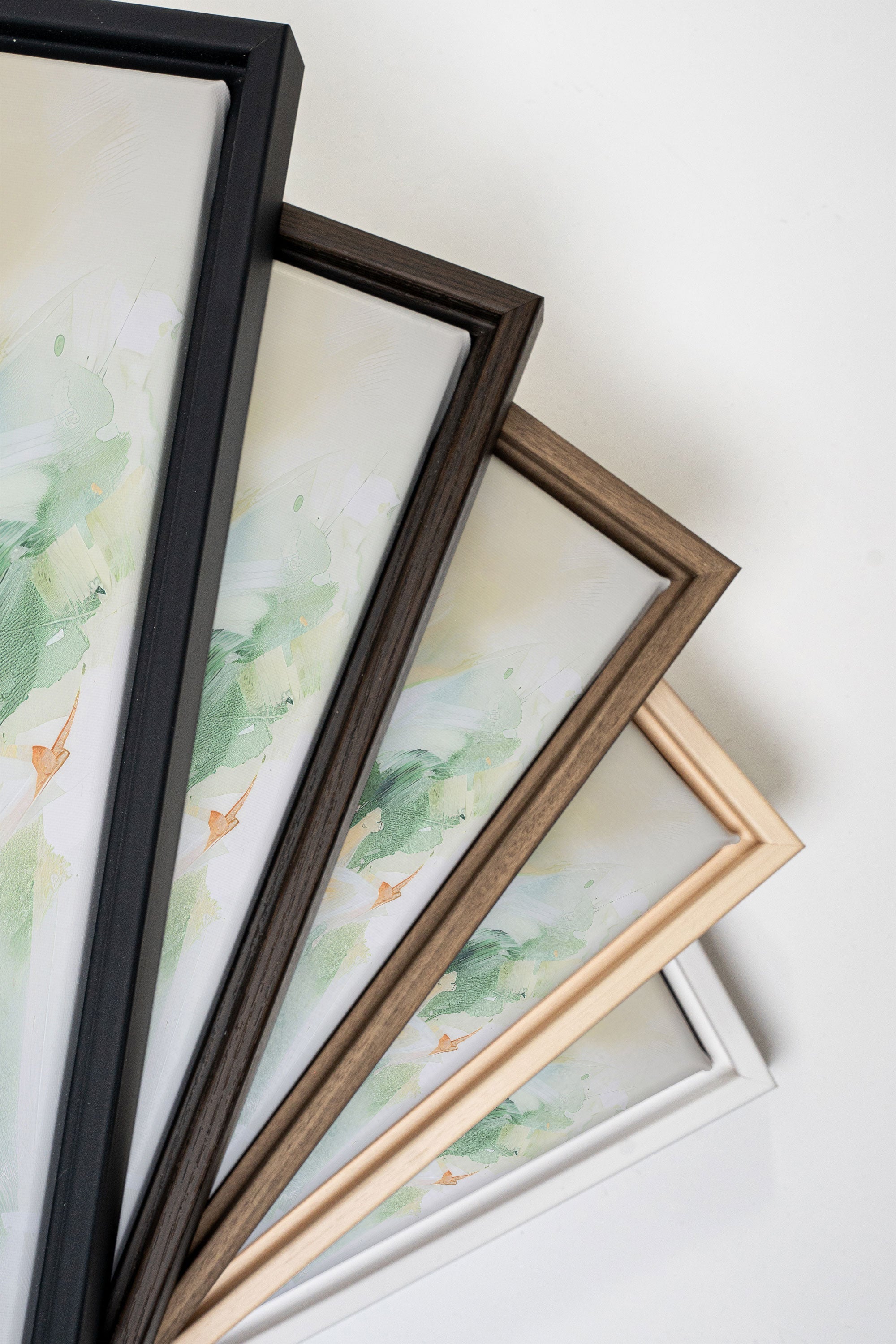 ABSTRACT JUNGLE, Oeuvre sur toile étirée
