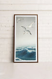THREE SEAGULLS, Oeuvre sur toile étirée