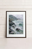 WILD COAST, Oeuvre sur toile étirée