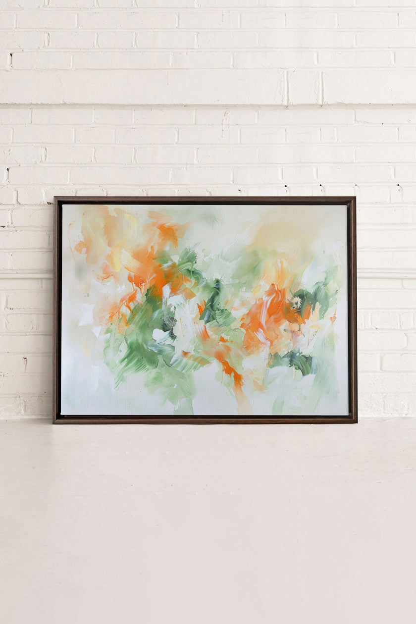 ABSTRACT JUNGLE, Oeuvre sur toile étirée