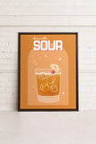 AMARETTO SOUR, Oeuvre sur toile étirée