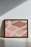 ROSY GLOW, Oeuvre sur toile étirée
