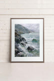 WILD COAST, Oeuvre sur toile étirée