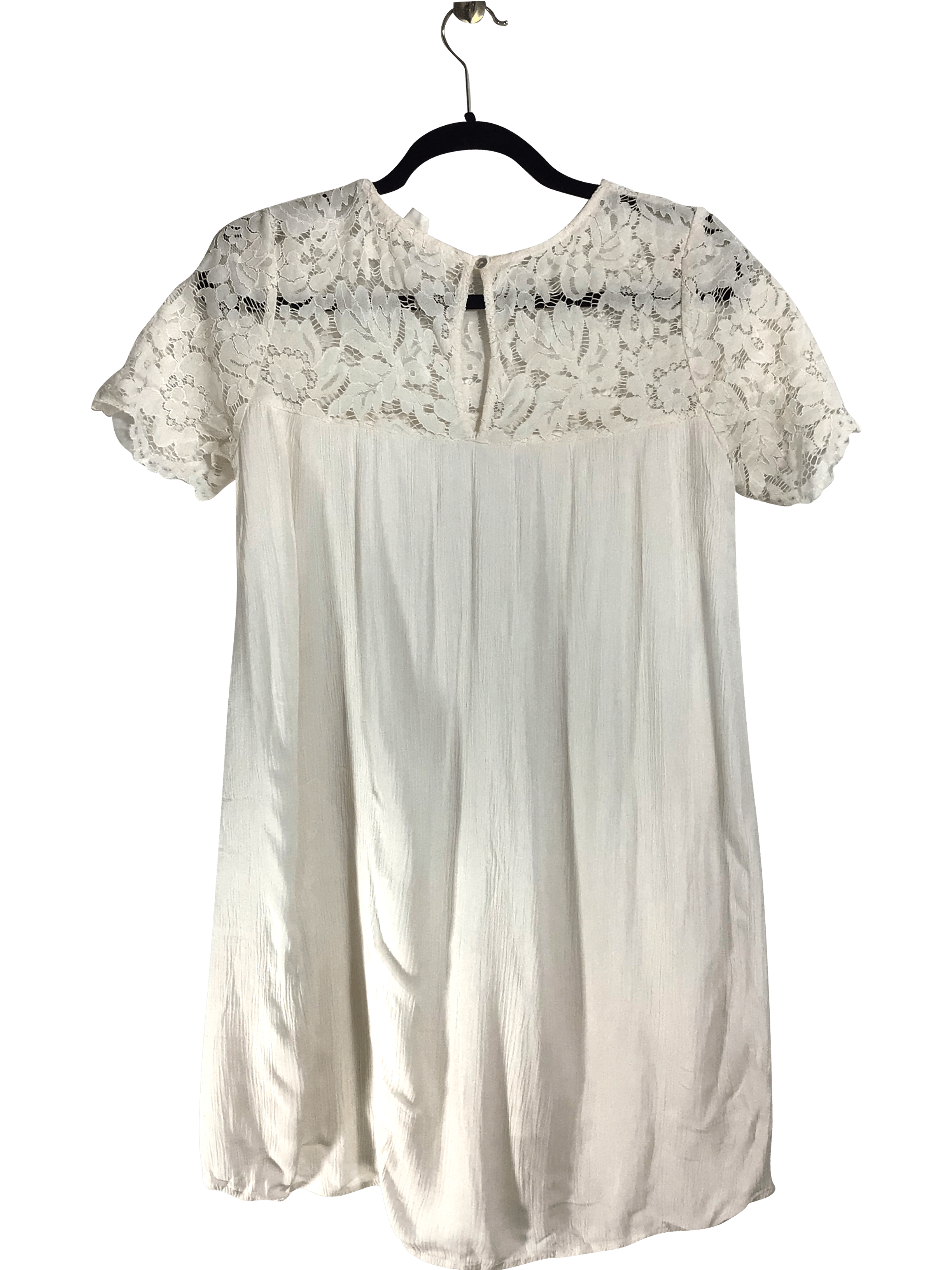 H&M Women Midi Dresses Regular fit in White - 4