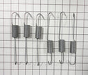 Suspensions de ressort pour machine à laver Whirlpool 12002773, lot de 6