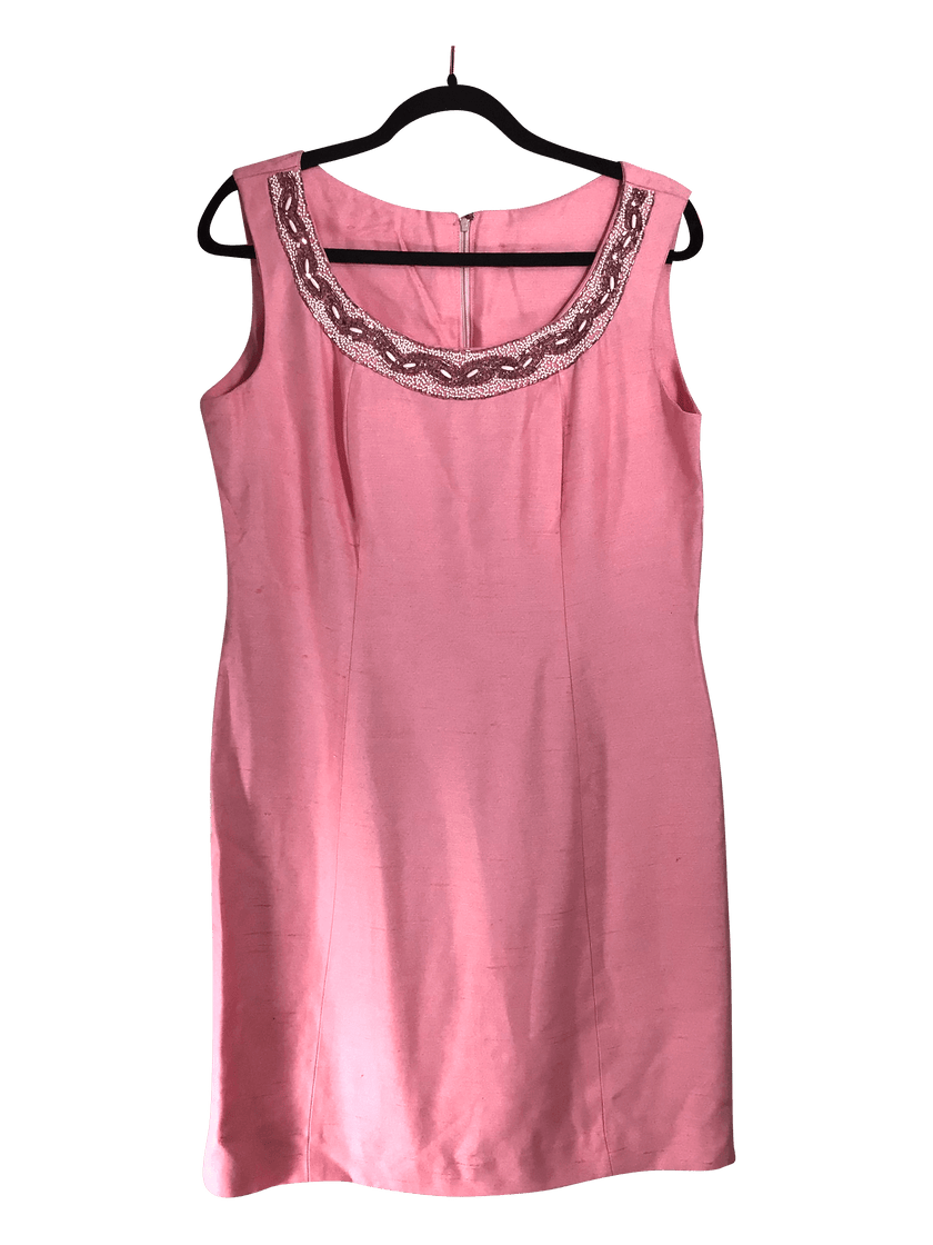 UNBRANDED Women Midi Dresses Regular fit in Pink - XL