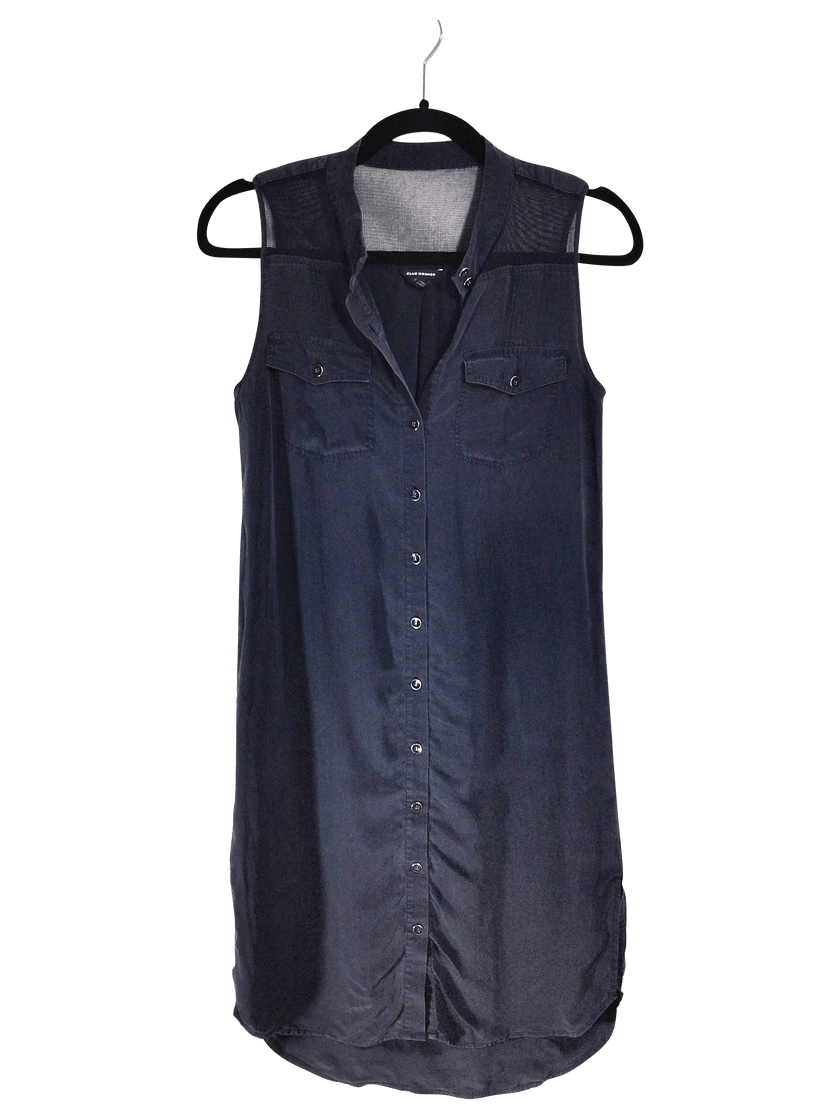 CLUB MONACO Women Shirt Dresses Regular fit in Blue - 0