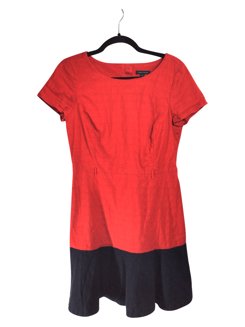 TOMMY HILFIGER Women Midi Dresses Regular fit in Red - 8