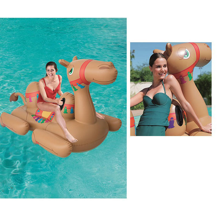 Camel Inflatable Floating Bed | Adult Pool Float 220x130cm Canada